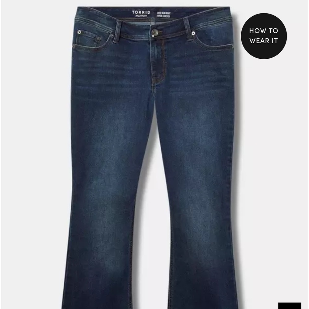 Torrid Luxe Slim Super Stretch Bootcut Jeans